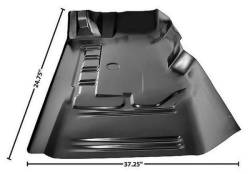 71 - 73 Mustang Floor Pan Front Section, Left