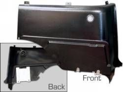 65 - 66 Mustang Rear Interior Quarter Panels (Fastback Only)