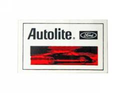 1/2"x2 1/2" Autolite Decal