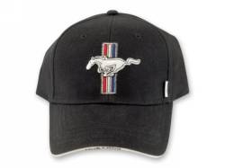 Mustang Tribar Logo Hat, black