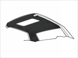 67-68 Cougar Headliner with Sunroof (Black)