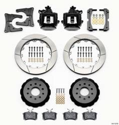 Wilwood Engineering Brakes - 05 - 09 Mustang Wilwood Rear Brake Kit, BLACK Clpr - Image 3