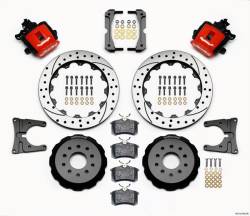 Wilwood Engineering Brakes - 05 - 09 Mustang Wilwood Rear Brake Kit, Red Clpr - Image 2