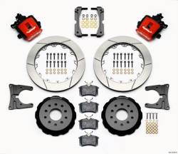 Wilwood Engineering Brakes - 05 - 09 Mustang Wilwood Rear Brake Kit, Red Clpr - Image 2