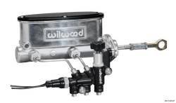 Wilwood Master Cylinder Fully Assembled with Distribution Block, Master cylinder is black with this kit