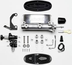 65 - 73 Mustang Wilwood Master Cylinder Combo Kit, Polished Master