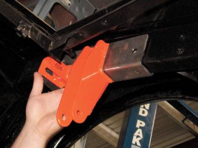 4-Link Suspension Installation Cover