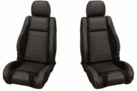 Interior - Upholstery - Front & Rear Coupe Seats