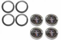 1964-1973 Mustang Parts - Wheels - Hub Caps & Trim Rings