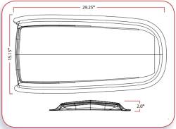 Scott Drake - 65 - 66 Mustang GT350 Style Steel Hood Scoop - Image 3