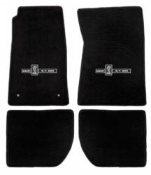 65 - 70 Mustang Coupe BLACK Mats, Shelby Snake GT500