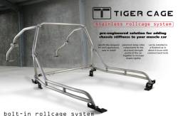 Ridetech Tiger Cage Shown with Optional Door Bars