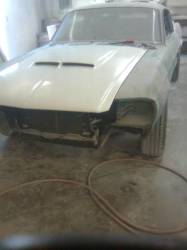 Stang-Aholics - 1967 Mustang Fiberglass Hood with 67 shelby style hood scoop, Long Hood - Image 8