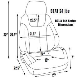 Procar - 65 - 73 Mustang ProCar Rally Deluxe Seat - Right - Image 2