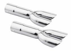 67 - 69 Mustang GT High Flow Dual Exhaust Tips, Pair