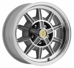 67 - 68 Mustang GT7 Legendary 10 Spoke Alloy Wheel, 15X7, 4.25 Backspace