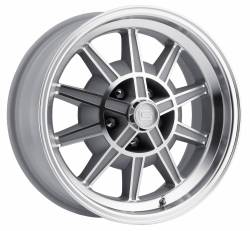 67 - 68 Mustang GT7 Legendary 10 Spoke Alloy Wheel, 17X7, 4.25 Backspace