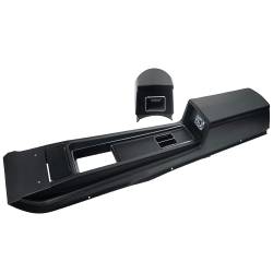 All Classic Parts - 69 Mustang Center Console Assembly, Automatic All Black - Image 1