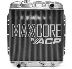 65 - 66 Mustang 6 Cylinder Aluminum MaxCore Radiator (OE Style 2 Row Performance)