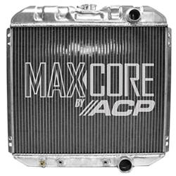 All Classic Parts - 67 - 69 Mustang, V8 289/302/351 Aluminum MaxCore Radiator (OE Style 3 Row Plus) - Image 1