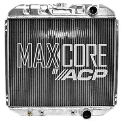 67 - 69 Mustang, V8 289/302/351 Aluminum MaxCore Radiator (OE Style 2 Row Performance)