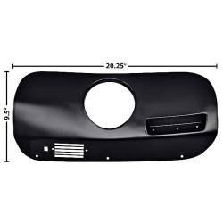 Dynacorn | Mustang Parts - 69 - 70 Mustang Dash Trim Cover with Clock Hole RH - Image 2