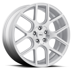 05 - Current Mustang Lago Silver Wheel 20 X 9.5 , 6.80" bs, Set of 4