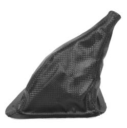 87-93 Mustang Manual Transmission Shifter Boot with Carbon Fiber Pattern