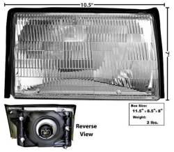 87 - 93 Mustang Head Lamp Assembly - Right Hand