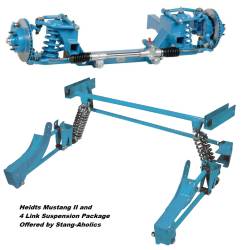 Heidts - 65 - 70 Mustang Heidts Mustang II IFS and 4-Link Rear Suspension Package - Image 1