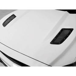 Drake Muscle Cars - 2015 - 2017 Mustang GT Speed Mesh Hood Vent Heat Extractors - Image 5