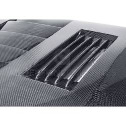 Anderson Composites Mustang Parts - 10 - 14 MUSTANG SHELBY GT500 & 13-14 GT/V6 Carbon Fiber Hood - Image 6