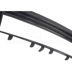 Anderson Composites Mustang Parts - 10 - 14 MUSTANG SHELBY GT500 Carbon Fiber Front Lower Grille - Image 4