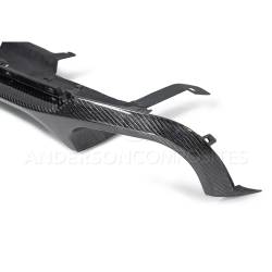 Anderson Composites Mustang Parts - 13 - 14 MUSTANG SHELBY GT500 Carbon Fiber Rear Diffuser - Image 2