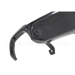 Anderson Composites Mustang Parts - 13 - 14 MUSTANG SHELBY GT500 Carbon Fiber Rear Diffuser - Image 5