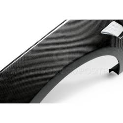 Anderson Composites Mustang Parts - 2015 - 2016 MUSTANG Carbon Fiber Front Fenders (.4in Wider) - Image 4