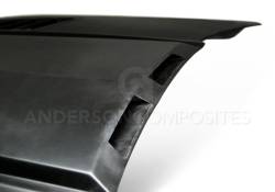 Anderson Composites Mustang Parts - 2015 - 2016 MUSTANG RAM AIR Fiberglass Hood - Image 5