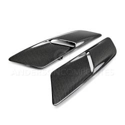 Anderson Composites Mustang Parts - 2015 - 2016 MUSTANG GT TYPE-OE Carbon Fiber Hood Vents - Image 2