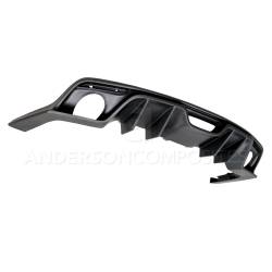 Anderson Composites Mustang Parts - 2015 - 2016 MUSTANG TYPE-AR Fiberglass Rear  Diffuser/Valance