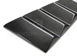 Anderson Composites Mustang Parts - 2015 - 2017 MUSTANG TYPE-V Carbon Fiber Louvers - Vented - Image 3