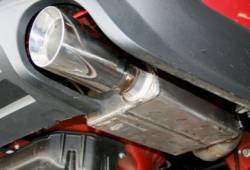 SpinTech Performance Mufflers - 2011 V-8 Mustang 5.0 SpinTech 3in Axle Back - Image 2