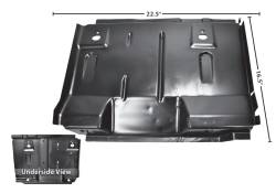 71 - 73 Mustang Coupe and Fastback Dynacorn Right Seat Platform