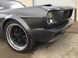 GTRS | MUSTANG PARTS - 64 - 66 Mustang GTRS Custom Fiberglass Front Fenders with Flares - Image 7