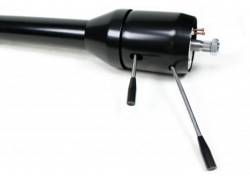 1969 Mustang 8 Position Tilt EPAS Steering Column - Black Coated