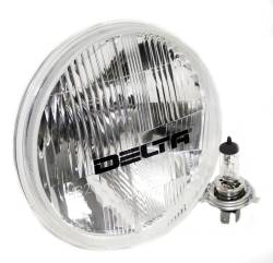 Delta Lighting Technology - 65 - 68 and 70 - 73 Mustang DOT 7" Halogen Headlight Kit, Pair - Image 1