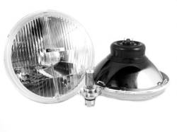 Delta Lighting Technology - 65 - 68 and 70 - 73 Mustang DOT 7" Halogen Headlight Kit, Pair - Image 2