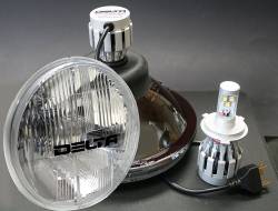 Delta Lighting Technology - 65 - 68 and 70 - 73 Mustang 7" LED Headlight Kit with Halos, Pair - Image 4