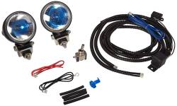 67 - 68 Mustang Auxillary Lights, Small Inboard Lights, for Eleanor Front Valance, Pair