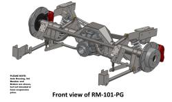 64 - 70 Mustang Heidts PRO-G 4 Link Rear Suspension Kit