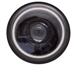 Stang-Aholics - 69 Classic Mustang 5.75" Round BLACK Projector Headlight Kit - Image 3